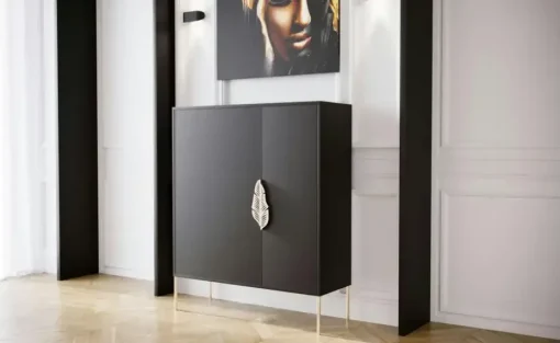 Schuhschrank Merlin | Schwarz | Möbel Höffner