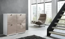 Schuhschrank Steingrau Puzzle | Möbel Höffner