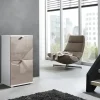 Schuhschrank Steingrau Puzzle | Möbel Höffner