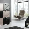 Schuhschrank Steingrau, Schwarz Puzzle | Möbel Höffner