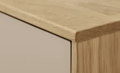 Schuhschrank Tiba | Sand, Eiche bianco, 62 cm | Höffner