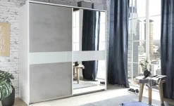 Schwebetürenschrank, 2-türig Mansfield | 135 cm