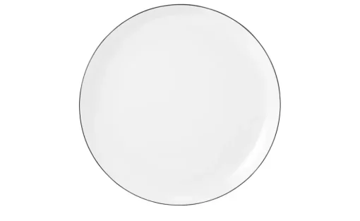 Seltmann Weiden Frühstücksteller Lido Black Line | Rund