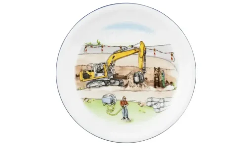 Seltmann Weiden Kindergeschirrset Compact | Auf der Baustelle