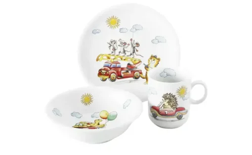 Seltmann Weiden Kindergeschirrset Compact | Flinke Flitzer