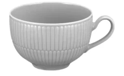 Seltmann Weiden Milchkaffeetasse Amina | Silbergrau, 350 ml