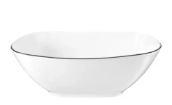 Seltmann Weiden Schüssel Lido Black Line | Eckig, 20 cm
