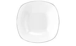 Seltmann Weiden Schüssel Lido Black Line | Eckig, 20 cm