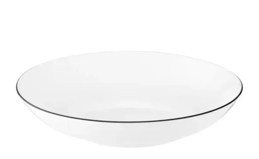 Seltmann Weiden Suppenteller Lido Black Line | Rund