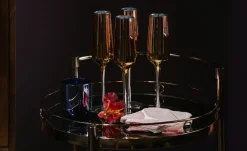 Servierwagen goldfarben Oro | Möbel Höffner