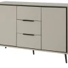 Sideboard Arluno | Sand, Schwarz | Möbel Höffner