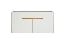 Sideboard  Cande | Weiß, Eiche (Nachbildung), 170 cm