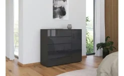 Sideboard Flipp | Basaltgrau, Graphit, Basaltgrau, Graphit