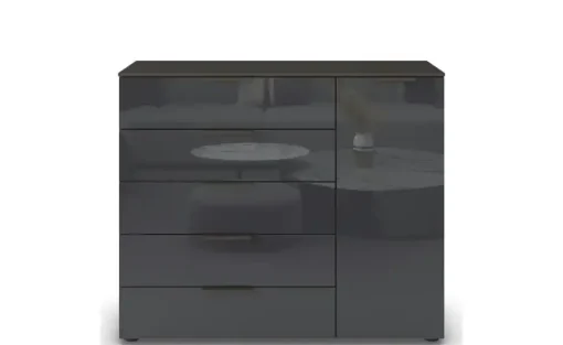Sideboard Flipp | Basaltgrau, Graphit, Basaltgrau, Graphit