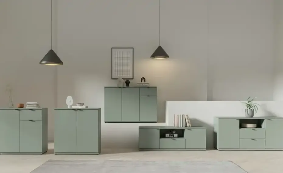 Sideboard Gannano | Salbeigrün | Möbel Höffner