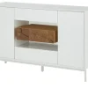 Sideboard Schiava | Weiß, matt, Wildeiche | Höffner