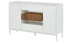 Sideboard Schiava | Weiß, matt, Wildeiche | Höffner