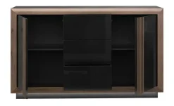 Sideboard Sevilla | Schwarz | Möbel Höffner