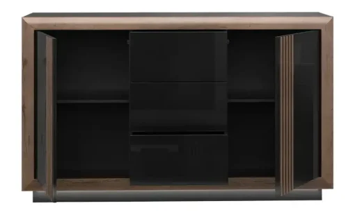 Sideboard Sevilla | Schwarz | Möbel Höffner