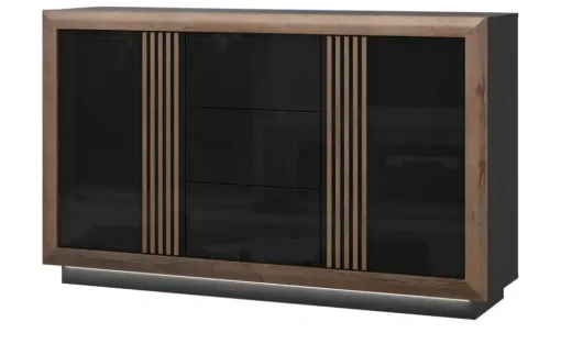 Sideboard Sevilla | Schwarz | Möbel Höffner