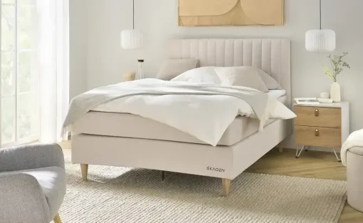 SKAGEN STUDIO Boxspringbett Skagen Vanda | 140 cm, H2