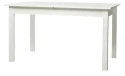 smart Ausziehbarer Esstisch in verschiedenen Größen Ben | 140x80 cm, Weiß