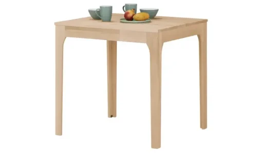 smart Ausziehbarer Esstisch Magnus aus Kernbuche   | 80 cm, Kernbuche