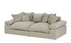 smart Big Sofa Lionore | Beige, Webstoff | Höffner