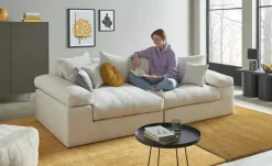 smart Big Sofa Lionore | Natur, Chenille | Höffner