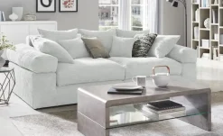 smart Big Sofa Lionore | Steingrau, Cordstoff | Höffner