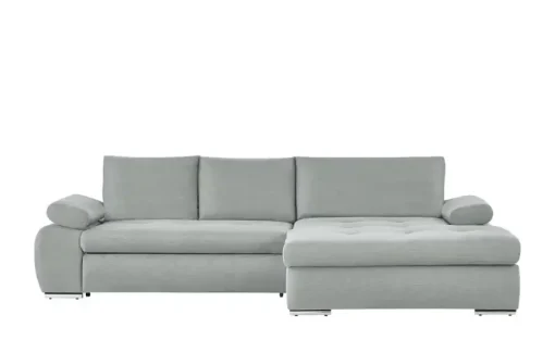 smart Ecksofa Ibby | Silbergrau, rechts | Möbel Höffner