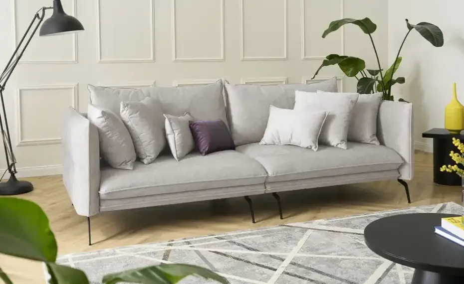 smart Einzelsofa Volma | Hellgrau | Möbel Höffner