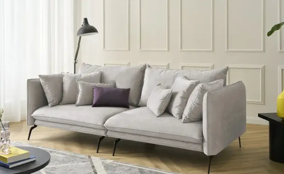 smart Einzelsofa Volma | Hellgrau | Möbel Höffner