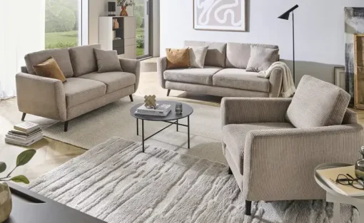 smart Einzelsofa Wanja | Schlamm, 3 | Möbel Höffner