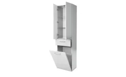 smart Hochschrank Onda | Weiß | Möbel Höffner