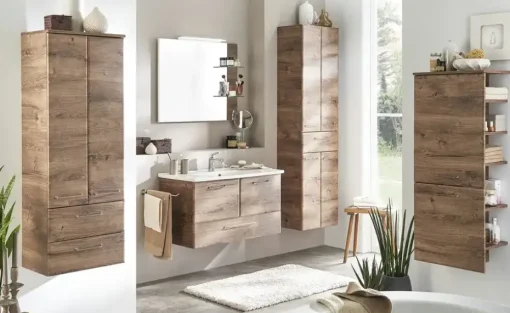 smart Midischrank Onda | Eiche (Nachbildung) | Höffner