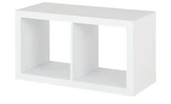 smart Raumteiler mit 2 Fächern Up2U | Weiß, matt