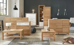 smart Regal Oslo | Kernbuche (Nachbildung), Weiß