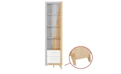 smart Regal Oslo | Kernbuche (Nachbildung), Weiß