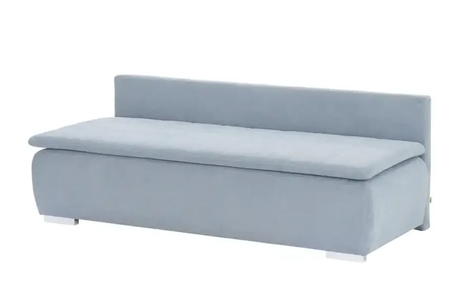 smart Schlafsofa Leonie | Mikrofaser, Hellblau