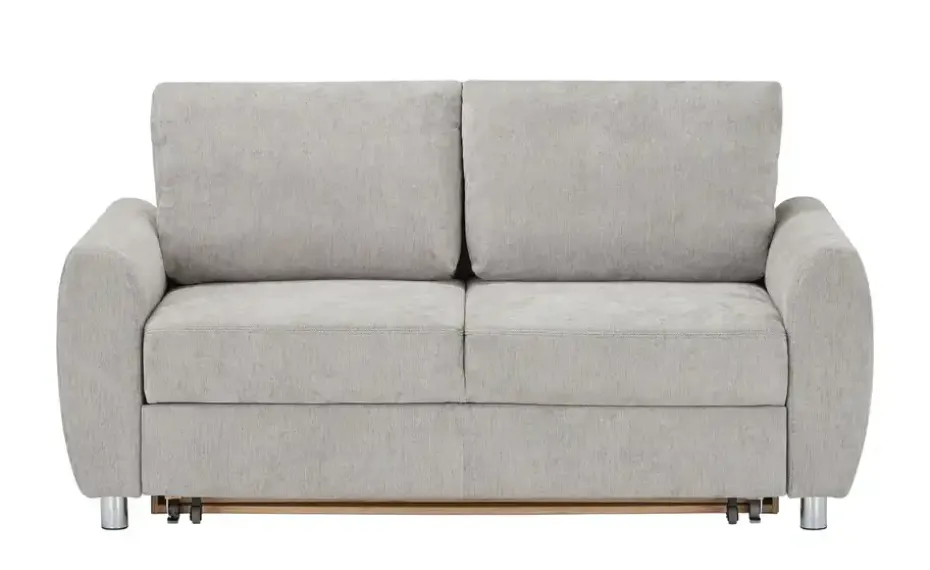 smart Schlafsofa Valencia | Silbergrau, Chenille