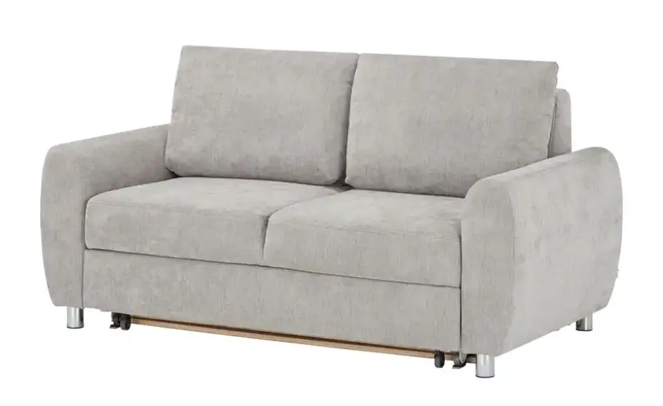 smart Schlafsofa Valencia | Silbergrau, Chenille