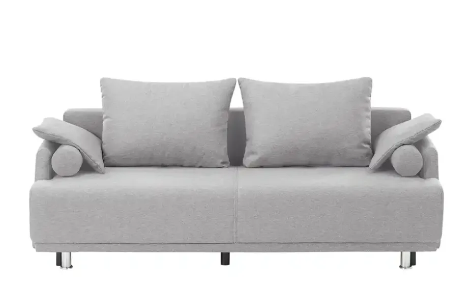 smart Sofa mit Schlaffunktion Zamira | Silbergrau