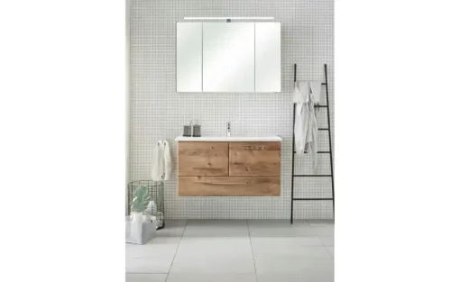 smart Spiegelschrank Dreieckssee | 105 cm | Höffner