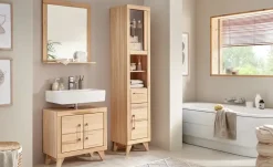 smart Waschbeckenunterschrank Oslo  | Kernbuche, Kernbuche (Nachbildung)