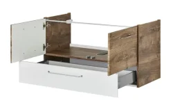 smart Waschtischunterschrank Onda | Eiche (Nachbildung), Weiß
