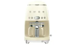 smeg Kaffeeautomat DCF02CREU | silberfarben, Creme