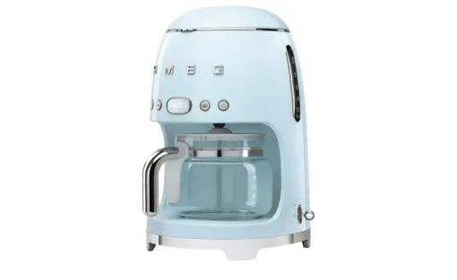 smeg Kaffeeautomat DCF02PBEU | Hellblau, silberfarben