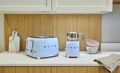 smeg 4-Slot-Toaster TSF03PBEU | Hellblau, Blau