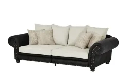 Sofa Charlene | Beige, Schwarz, Creme | Möbel Höffner